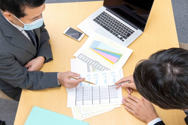 CFOとの打ち合わせ